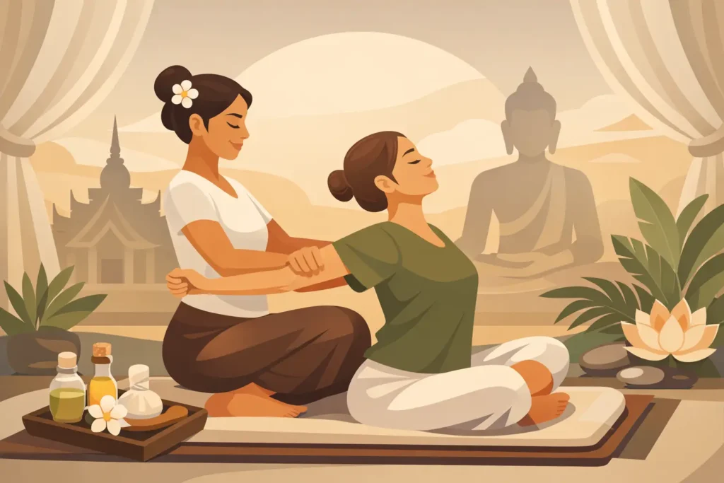 Curso de masaje tailandés para principiantes