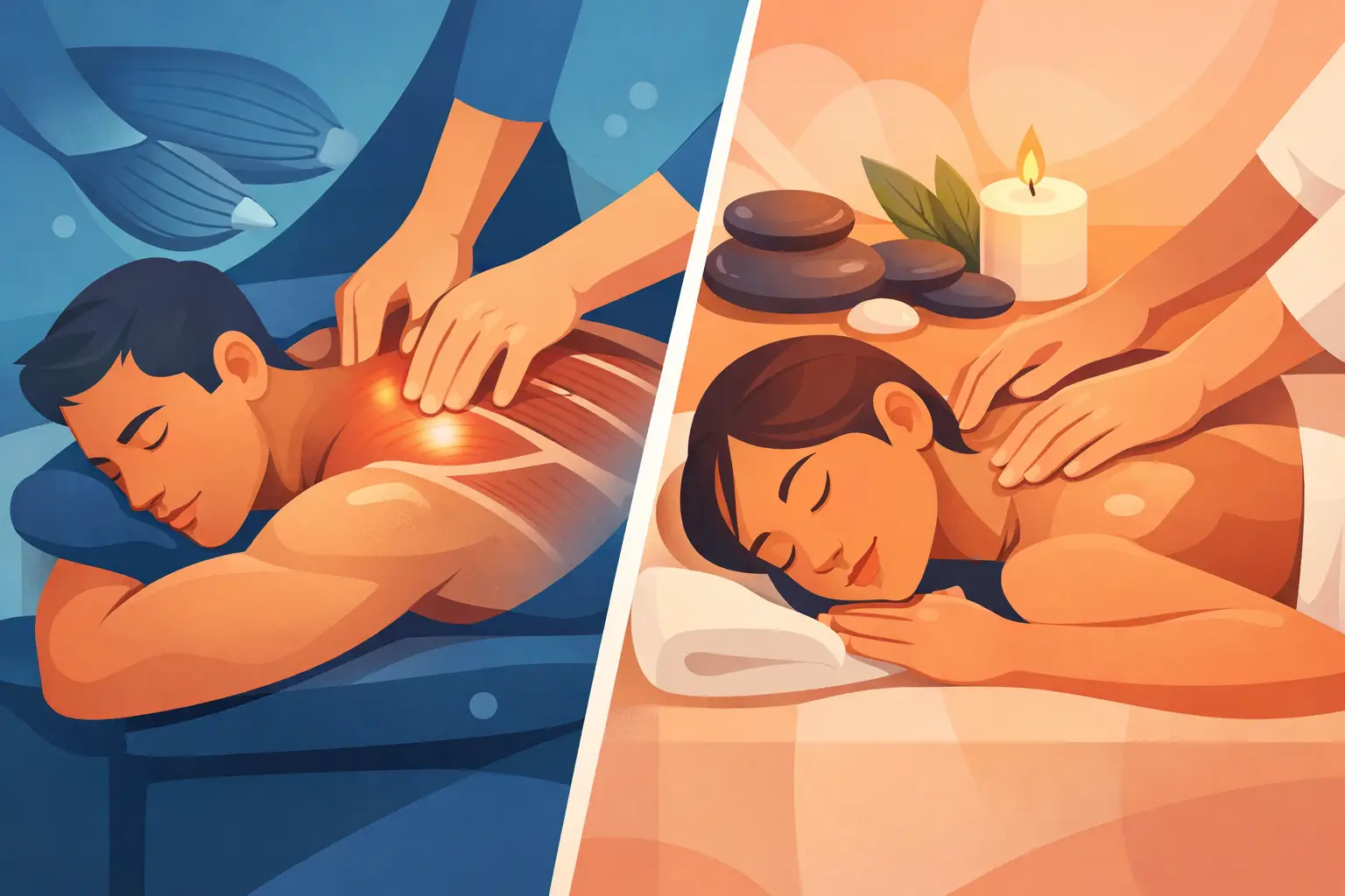 Deep tissue o masaje descontracturante: ¿cuál?